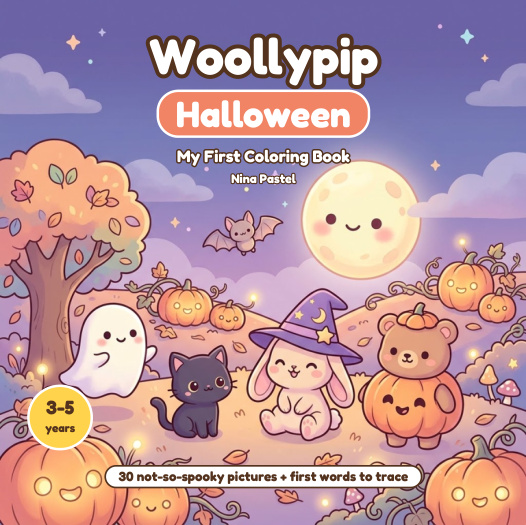 Woollypip – Halloween book cover